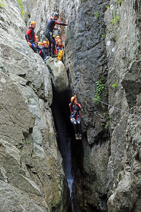 Le canyoning à Annecy : une activité entre amis
